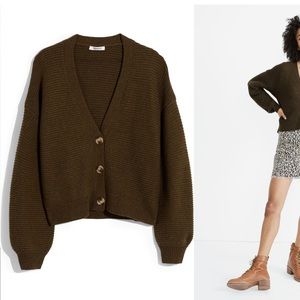Madewell Shelley Cardigan - Heather Elm